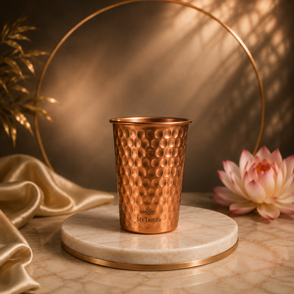 Verre en Cuivre Massif 99,9% - Heritage