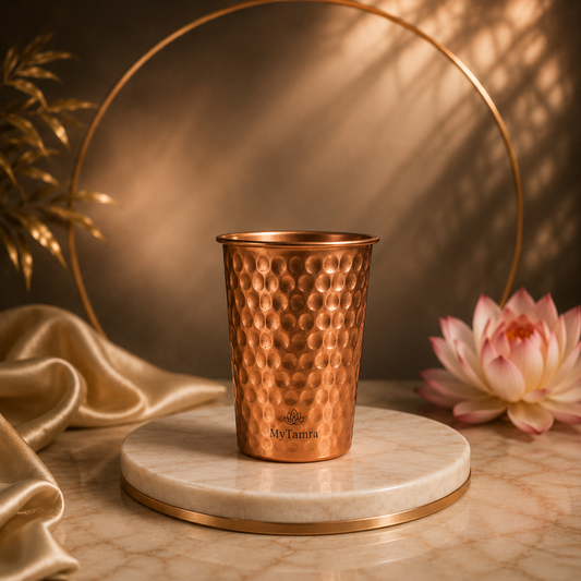 Verre en Cuivre Massif 99,9% - Heritage